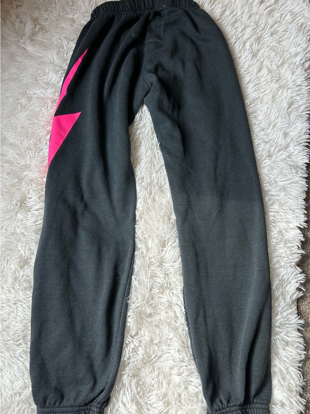 Aviator nation Grey with Pink Accent Sweatpants jogger size xs - Picture 4 of 11
